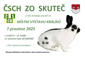 Výstava králíků Skuteč